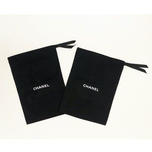 Chanel 2 pcs Shoes Dust Bags